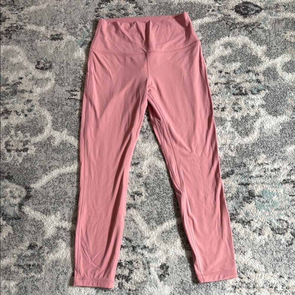 Lululemon Align High-Rise Pant 25" in Pink Puff
